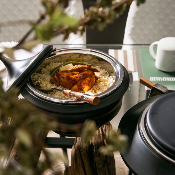 سخان طعام 3 لتر من أليثيا - اسود