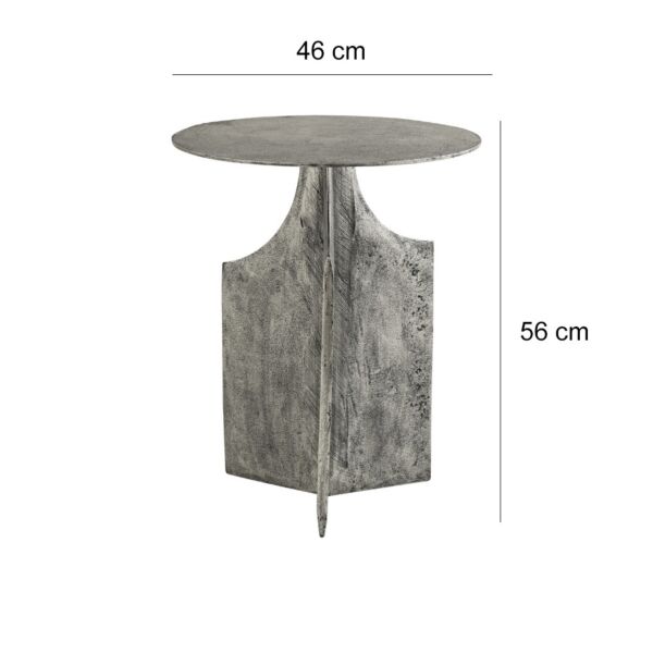 طاولة جانبية مافيل - رمادي