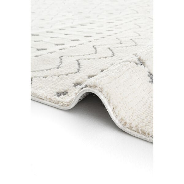 سجادة ثائري من لومز 200x290 - كريمي ورمادي