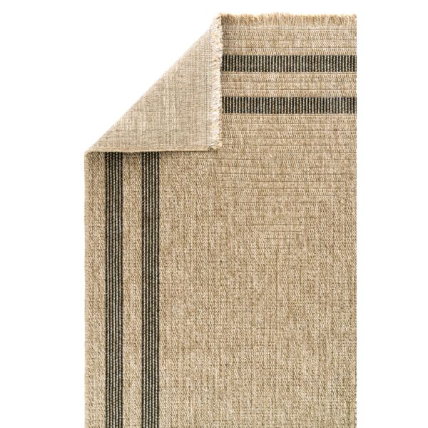 سجادة جوني من لومز 200x290 - بيج واسود