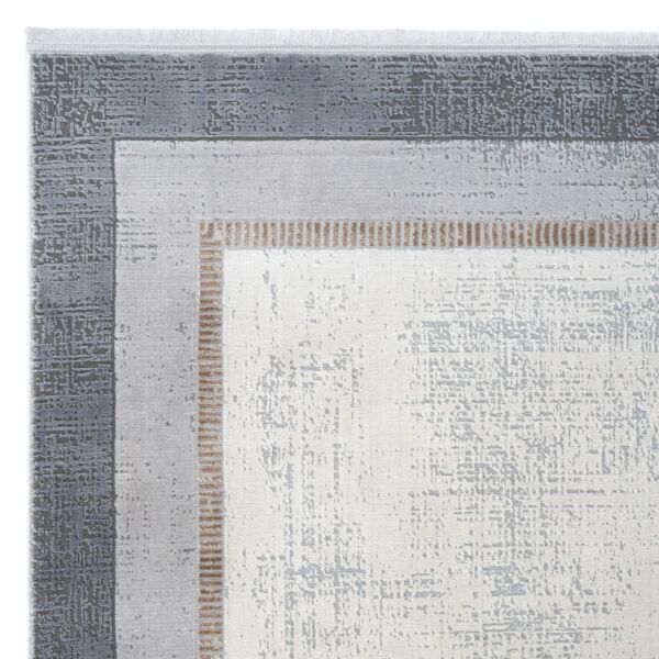 سجادة كايهان من لومز 200x290 - كريمي ورمادي