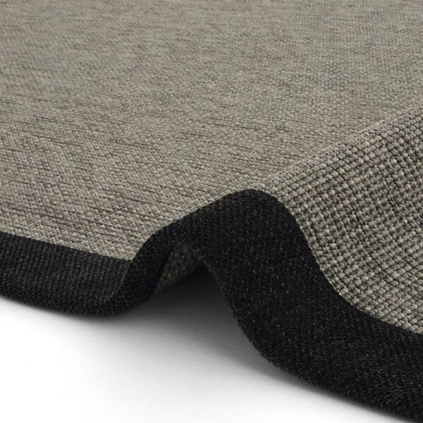 سجادة جينسو من لومز 200x290 - رمادي واسود