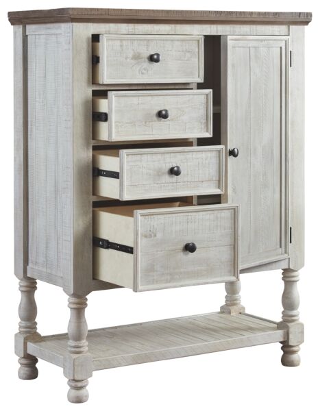 خزانة جانبية بأدراج وباب هافالانس