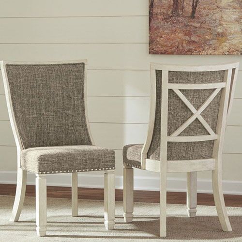  طاولة طعام 6 كراسي بولنبورج بدون أذرع