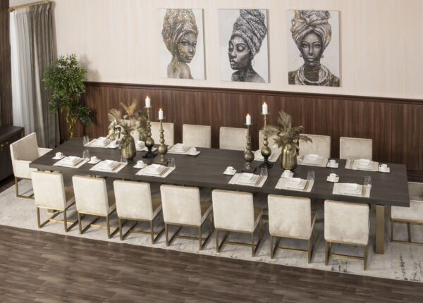 طقم طاولة طعام 16 كرسى التيراتور