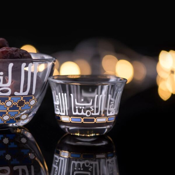 طقم فناجين قهوة سعودية ل6 أشخاص اصالة