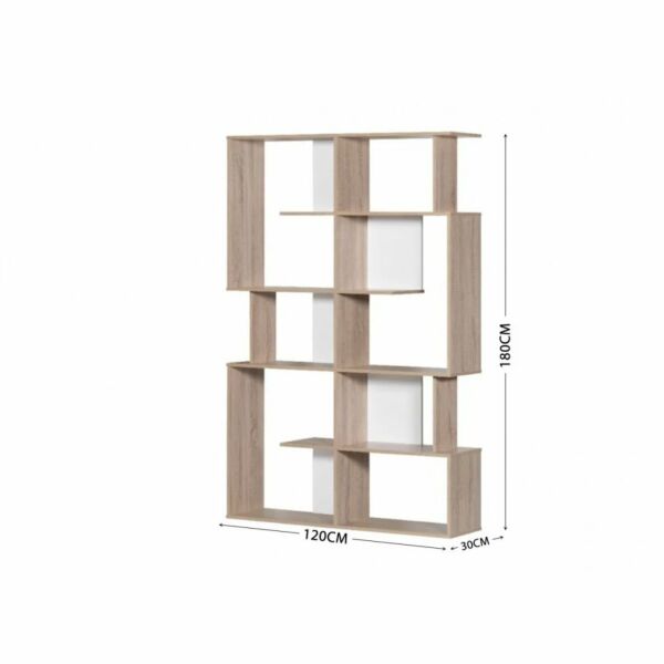 وحدة  تخزين كونور رفوف خشب  متعددة الإستخدام 