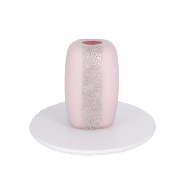 مزهرية زجاج قطعتين روبين