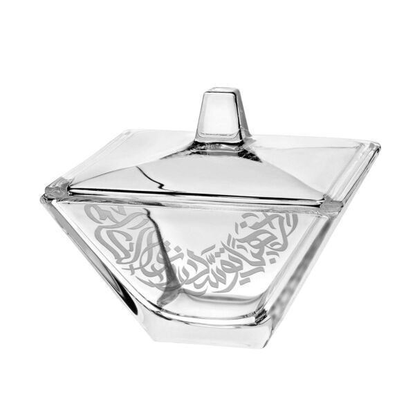 مضيفة سكاكر زجاج مولتو