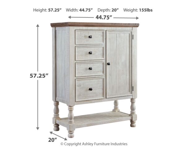 خزانة جانبية بأدراج وباب هافالانس