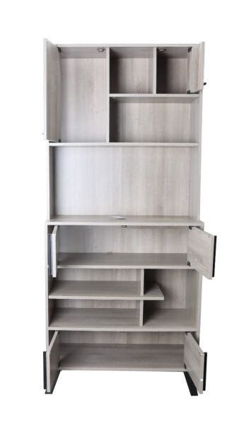 ركن قهوة مودرن خشب ماليزي ريناي - بيج