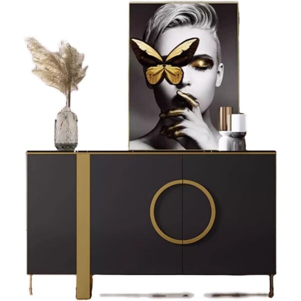 كونسول مودرن الفيرا - رمادي غامق