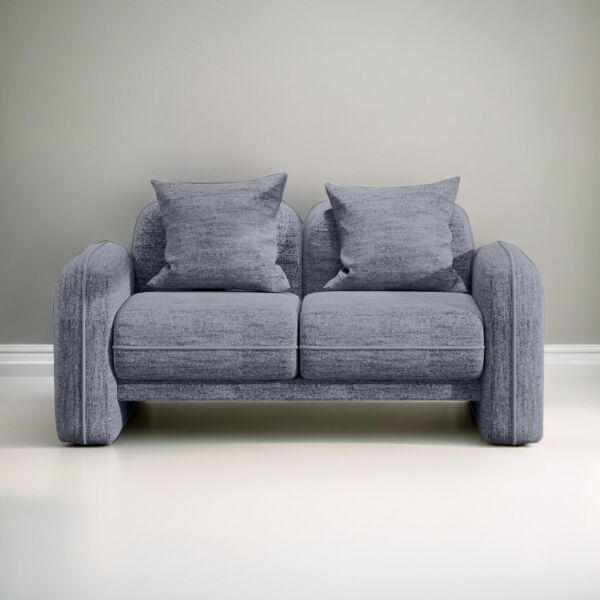 كنبة ثنائي بونو - رمادي وذهبي