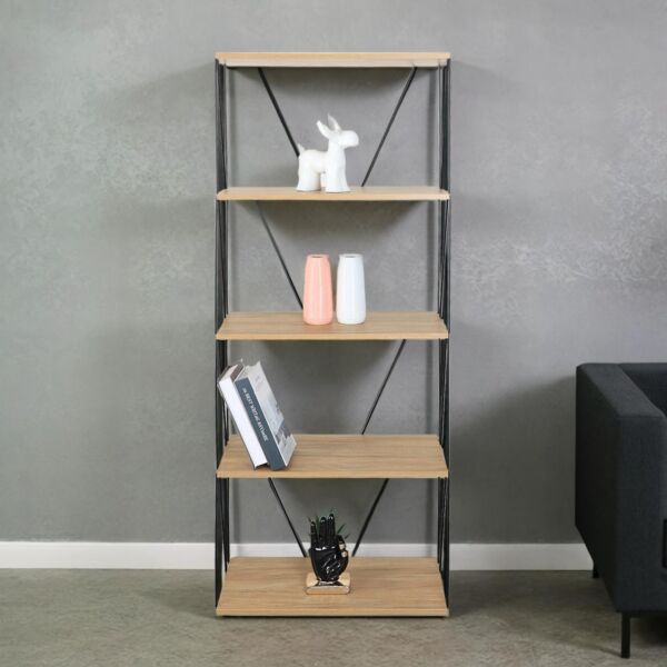 وحدة رفوف ماري خشب ماليزي 5 ادوار  متعددة الإستخدام خشبي 