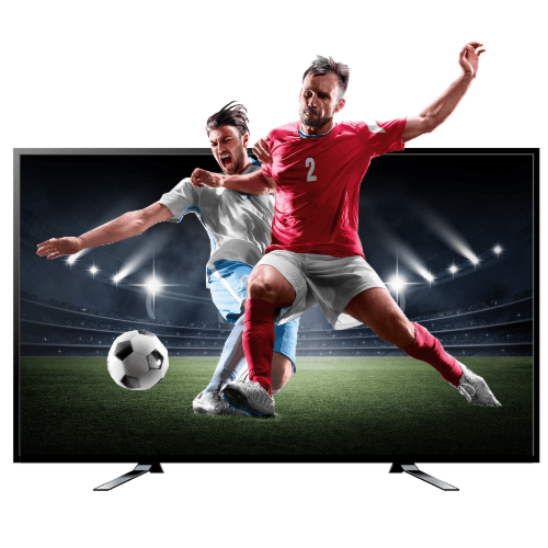   تلفزيون  سمارت جي في سي برو 58 بوصة مع رسيفير 