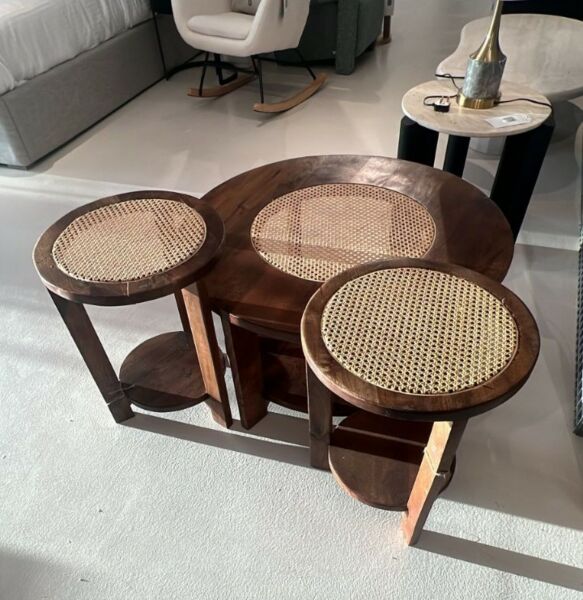 طقم طاولة قهوة 3 قطع سيرفا