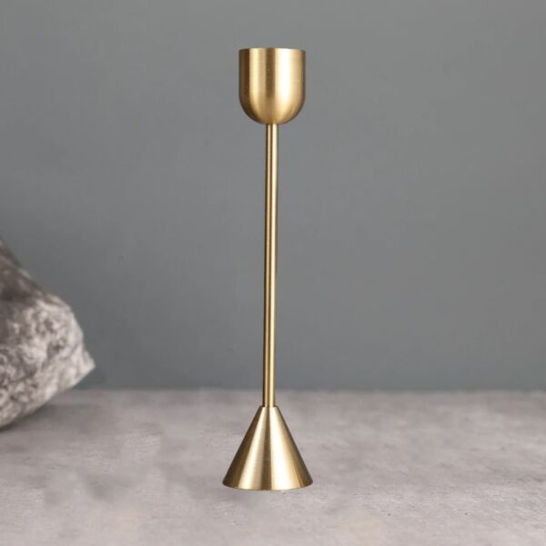 شمعدان بيكوك كبير - ذهبي