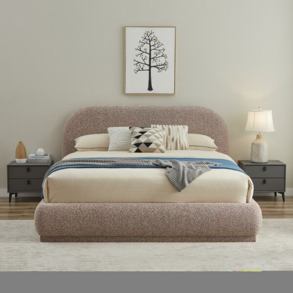 سرير كينغ 180×200 سم ستيف - مرجاني