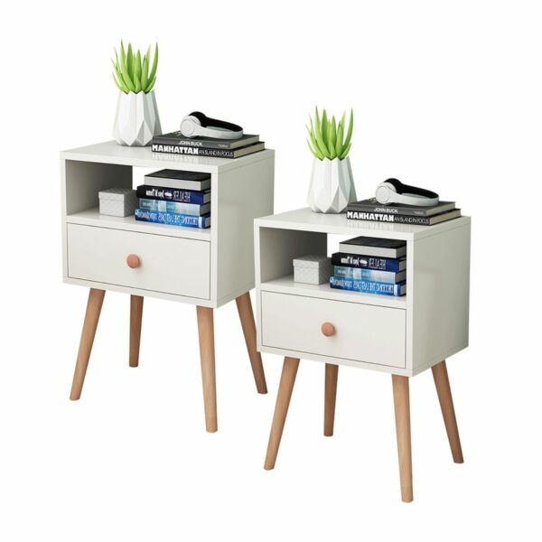 طقم كومودينو فيقاس - ابيض