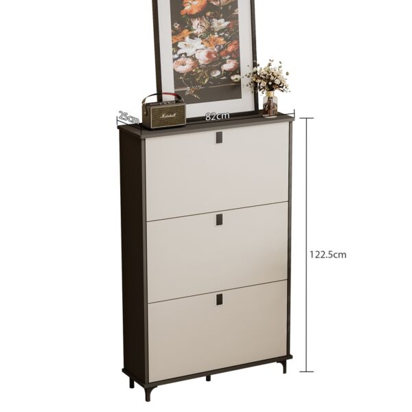 خزانة أحذية 3 أدراج روزيتا - ابيض