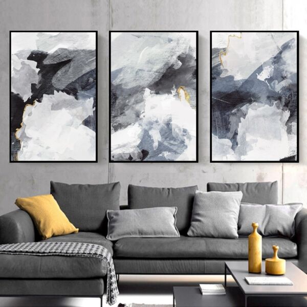 طقم 3 لوحات مودرن آيس موانتنز