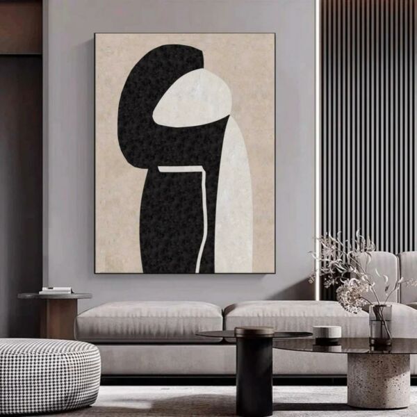 لوحة فن تجريدي مودرن سارون