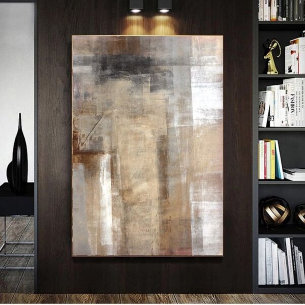 لوحة جدارية تجريدي مودرن بيروك