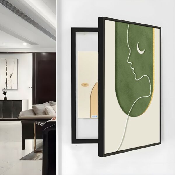 لوحة كانفس مون - لتغطية طبلون الكهرباء