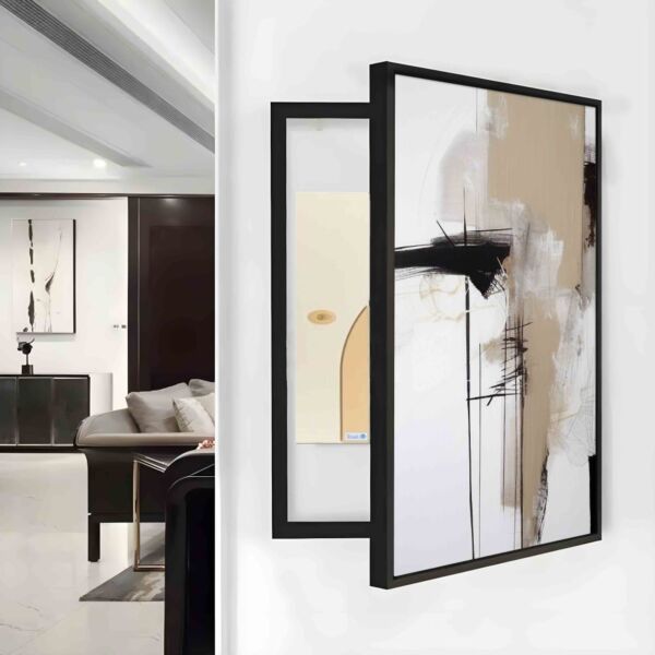 لوحة كانفاس لتغطية طبلون الكهرباء برونو