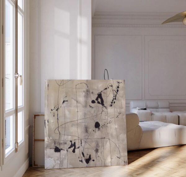 لوحة جدارية فنية اسير