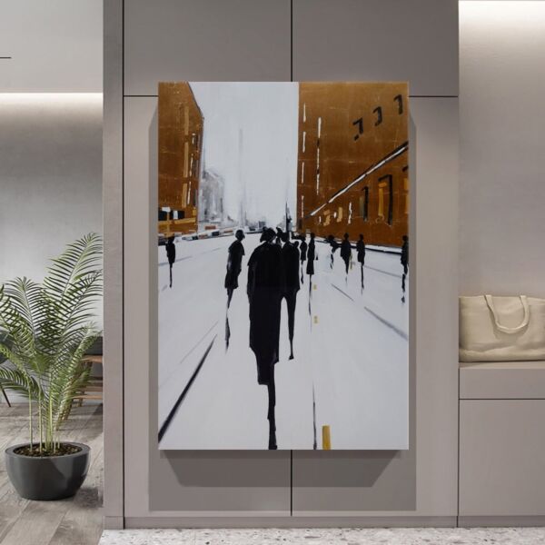 لوحة فنية تجريدية هلبست