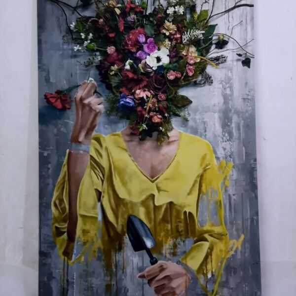 لوحة جدارية فنية فاليري