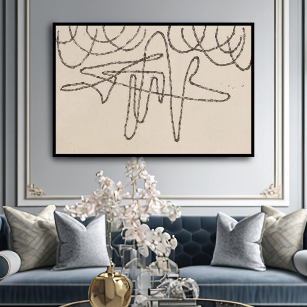 لوحة جدارية فنية جوليان