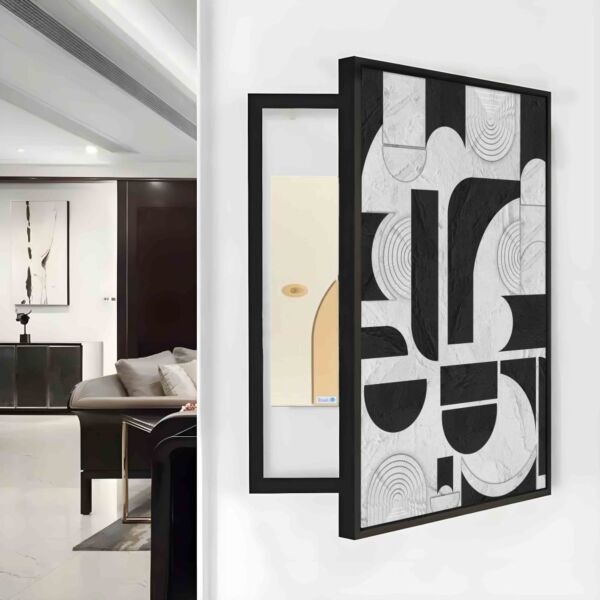 لوحة كانفاس لتغطية طبلون الكهرباء شارل