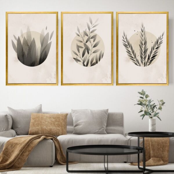 طقم لوحات 3 قطع جدارية استريد