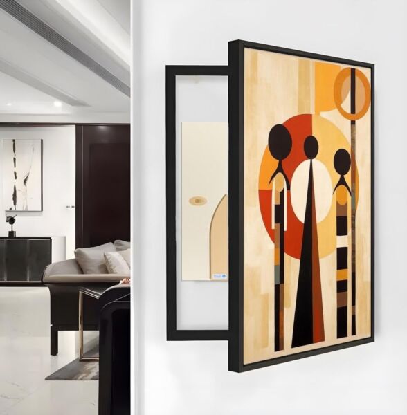 لوحة كانفس توناي - لتغطية طبلون الكهرباء