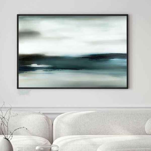 لوحة جدارية فنية مودرن - بلو فيوجن