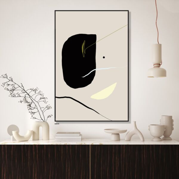 لوحة جدارية فنية مودرن هيتار