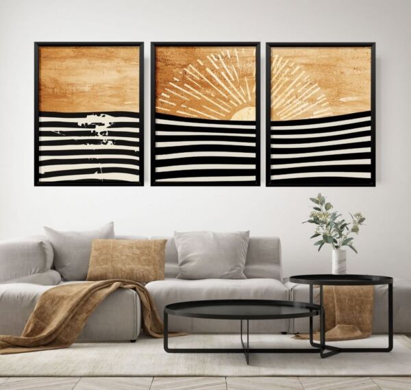 طقم لوحات 3 قطع ديزرت