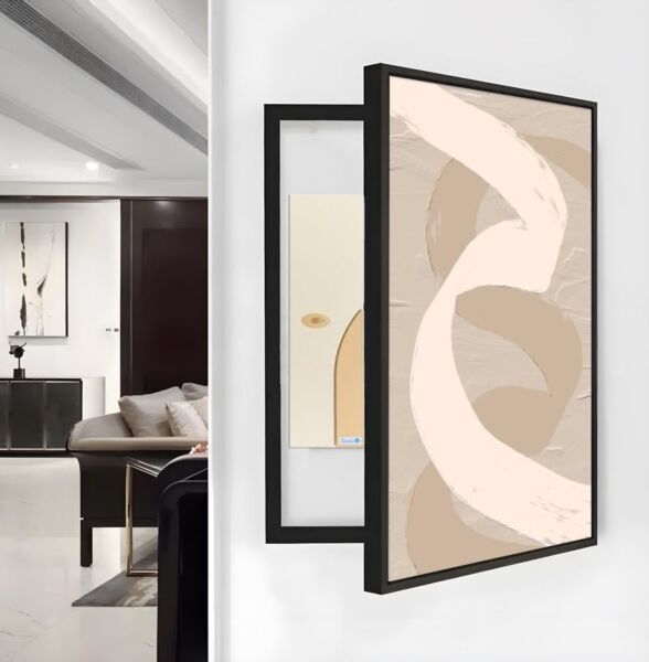 لوحة كانفس ميغان - لتغطية طبلون الكهرباء