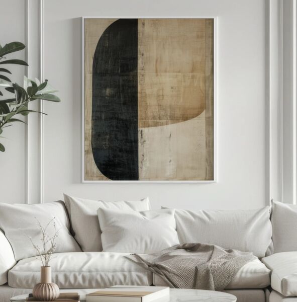 لوحة جدارية فنية مودرن بانوراما - قماش كانفس