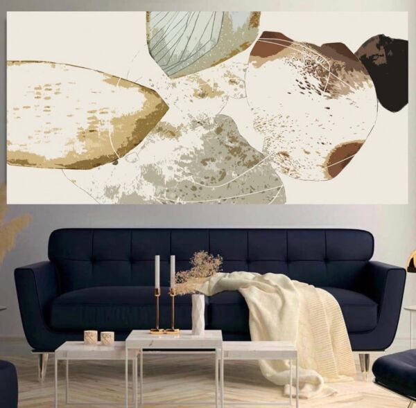 لوحة كانفس تجريدي ديلان