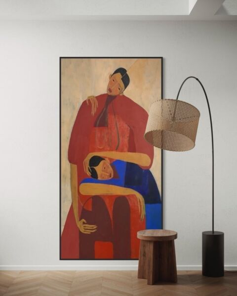 لوحة جدارية سيليا