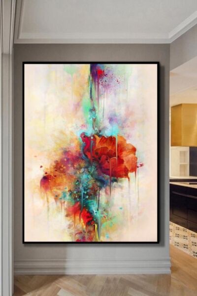 لوحة جدارية تجريدي - للفنان فاسيلي كاندينسكي