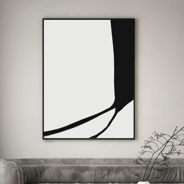 لوحة جدارية فنية كانفس سباي 100x150 سم - برواز اسود