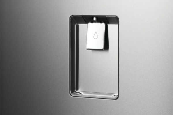 ثلاجة إيه إي جي  ريتم460 لتر ستانلس ستيل- رمادي 