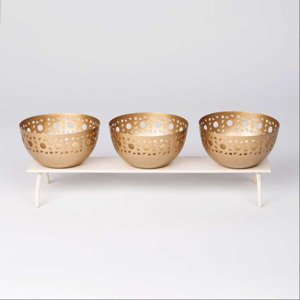 وعاء تقديم مع حامل من بيور