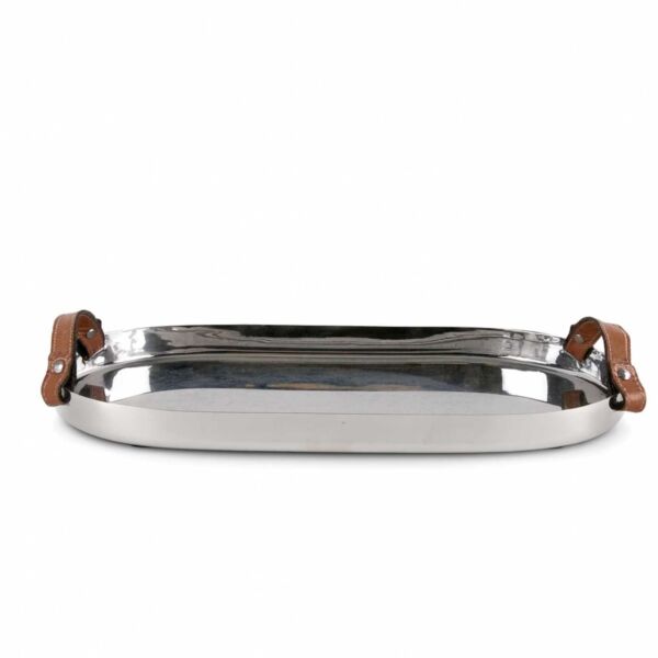 صينية تقديم من افيانا - فضي وبني غامق