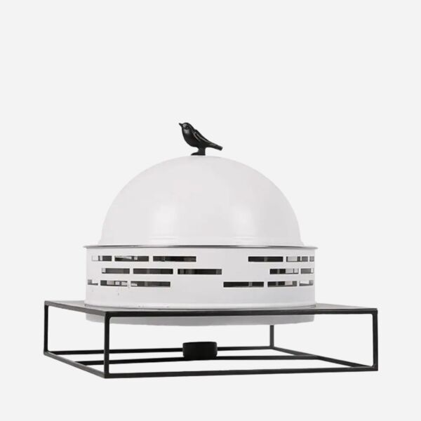 سخان طعام 3 لترمن لونا - اسود وأبيض