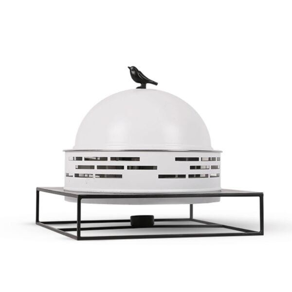 سخان طعام 3 لترمن لونا - اسود وأبيض